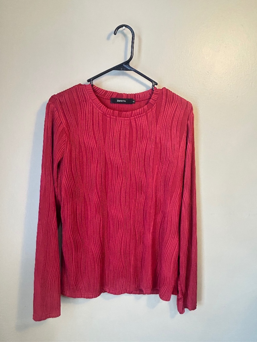 Wine Long Sleeved Shirt
